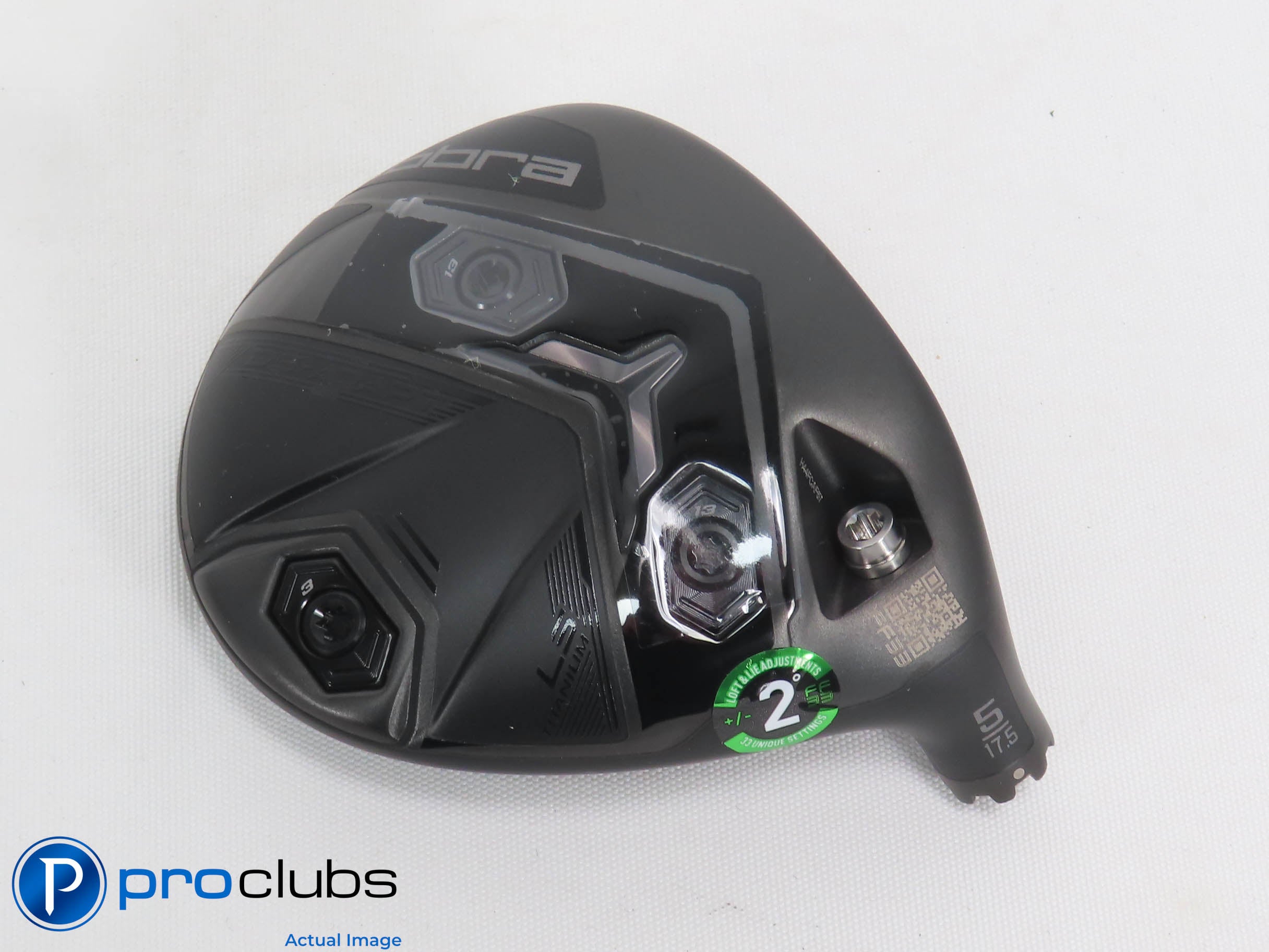 Mint! Cobra DS-Adapt LS 17.5* 5 Wood - Head Only - R/H - 471662