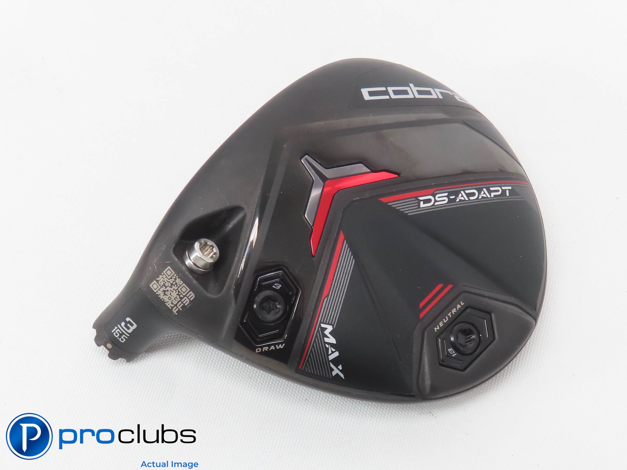 Excellent! Left Handed Cobra DS-Adapt MAX 15.5* 3 Wood - Head Only - L/H #472670