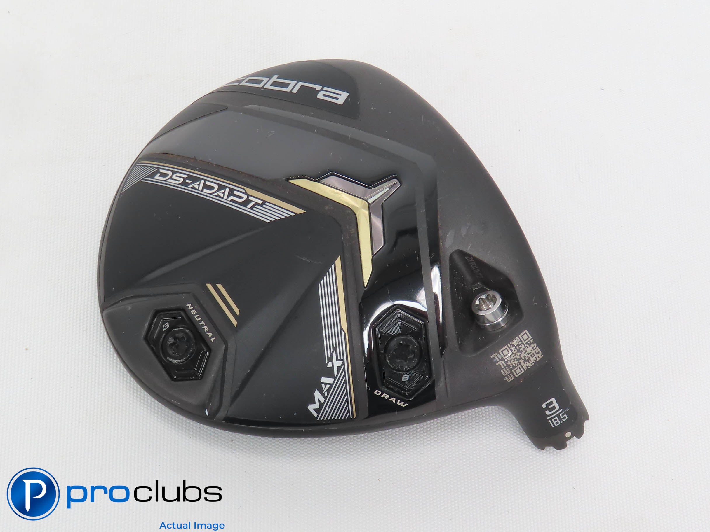 Ladies Cobra DS-Adapt MAX 18.5* 3 Wood - Head Only - R/H - 472661