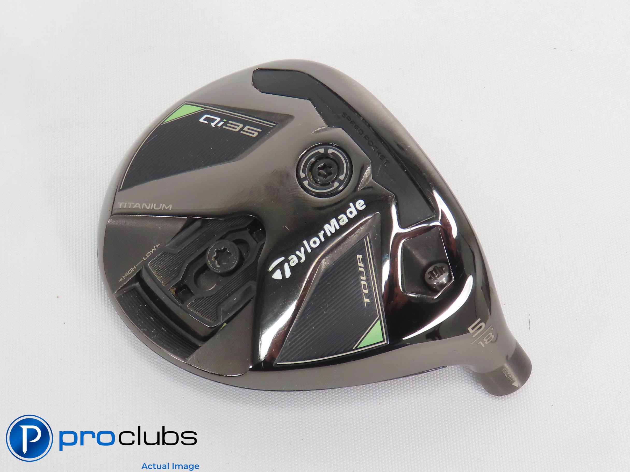 Nice! TaylorMade Qi35 Tour 18* 5 Wood - Head Only - R/H - 472762