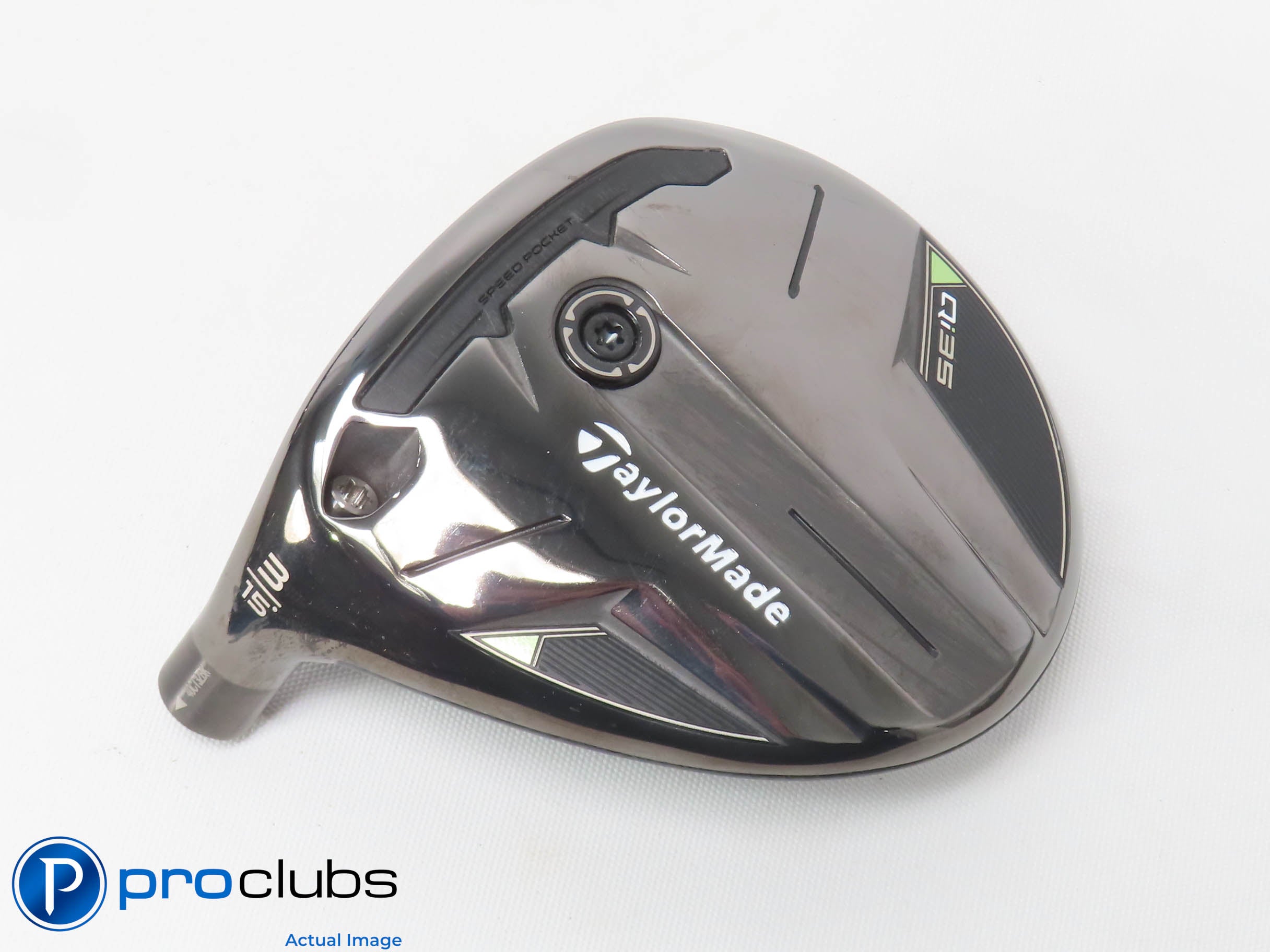 Excellent! Left Handed TaylorMade Qi35 15* 3 Wood - Head Only - L/H - 472624