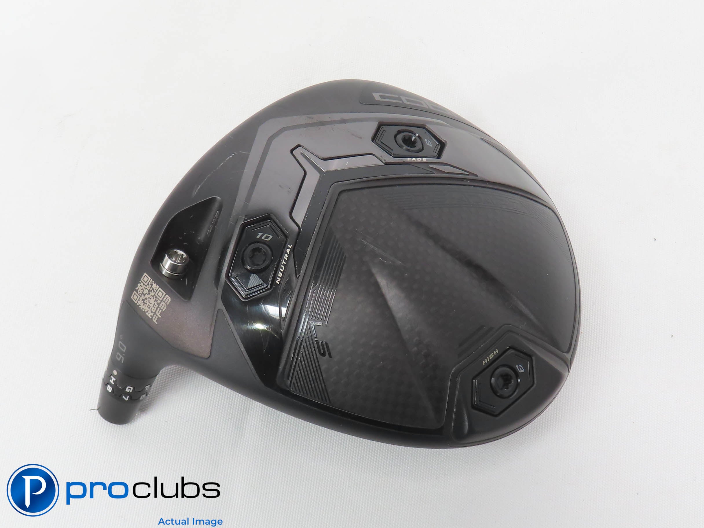 Nice Left Handed Cobra DS-ADAPT LS 9* Driver HEAD ONLY w/Adapter 472592