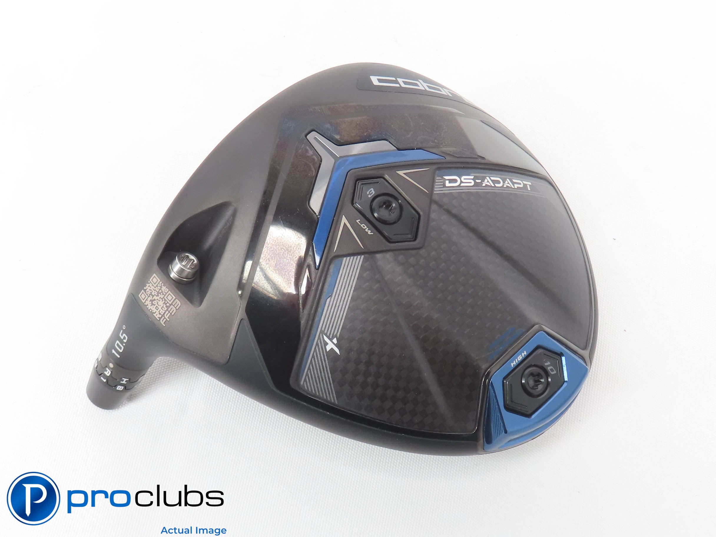 Nice Left Handed Cobra DS-ADAPT X 10.5* Driver HEAD ONLY w/Adapter 472574