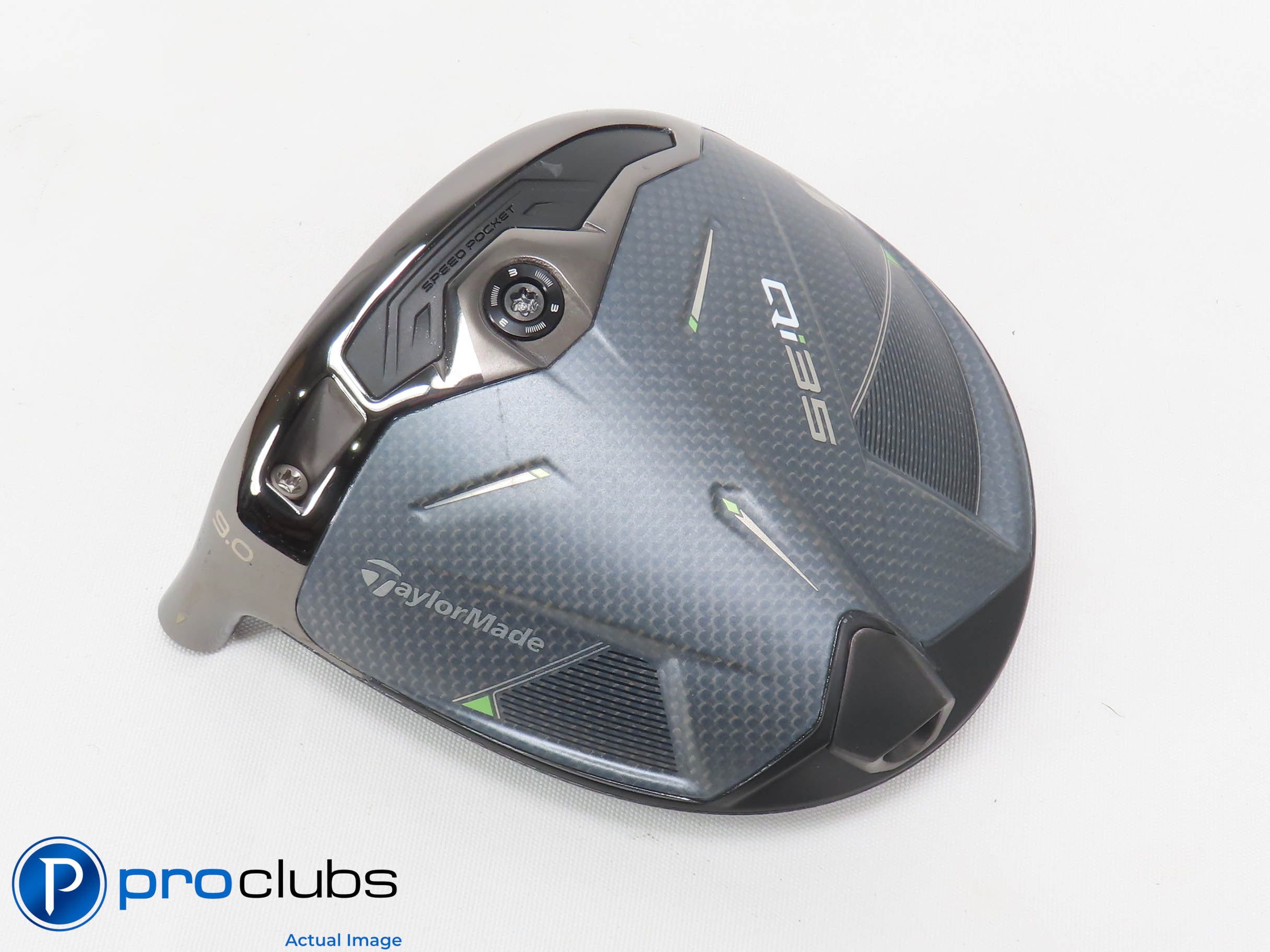 Nice Left Handed TaylorMade Qi35 9* Driver HEAD ONLY 472532