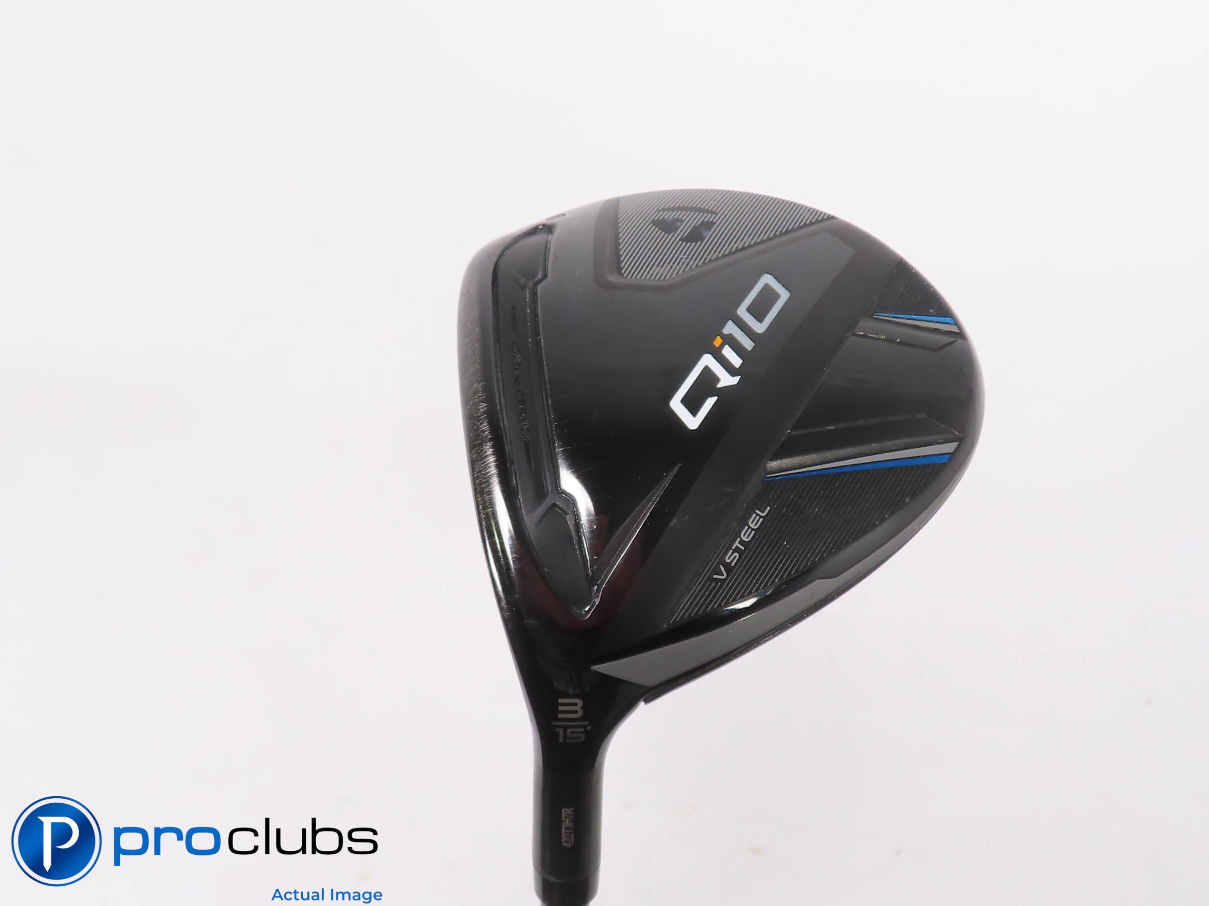 Left Handed TaylorMade Qi10 15* 3 WOOD - Ventus TR Blue 6R Regular Flex 473379