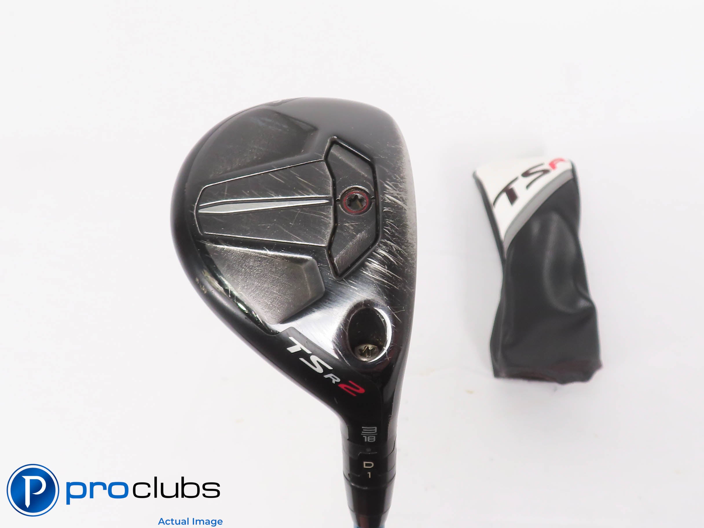 Nice Titleist TSR2 19* 3 HYBRID w/Cover - Even Flow 85g 6.5 X-Flex 473192