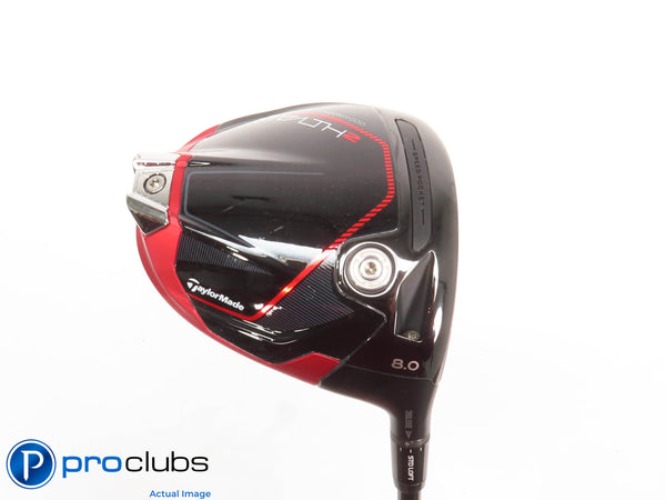 Nice Tour Issue TaylorMade STEALTH 2 8* DRIVER - HZRDUS 70g Stiff Flex