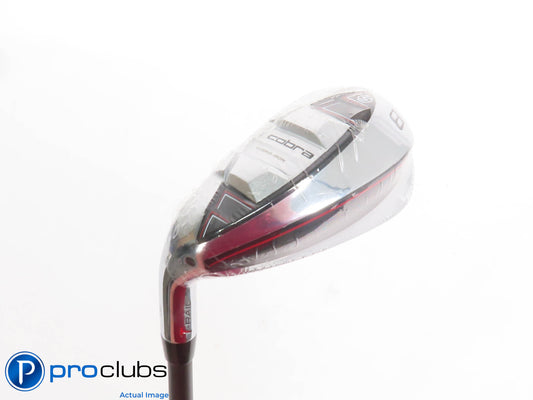 NEW Left Handed Cobra '23 T-Rail 34* 8 Hybrid Iron Regular Flex Graphite 431967