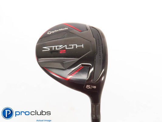 Nice Tour Issue TaylorMade STEALTH 2 18* 5 WOOD - HZRDUS 80g Stiff Flex 429256