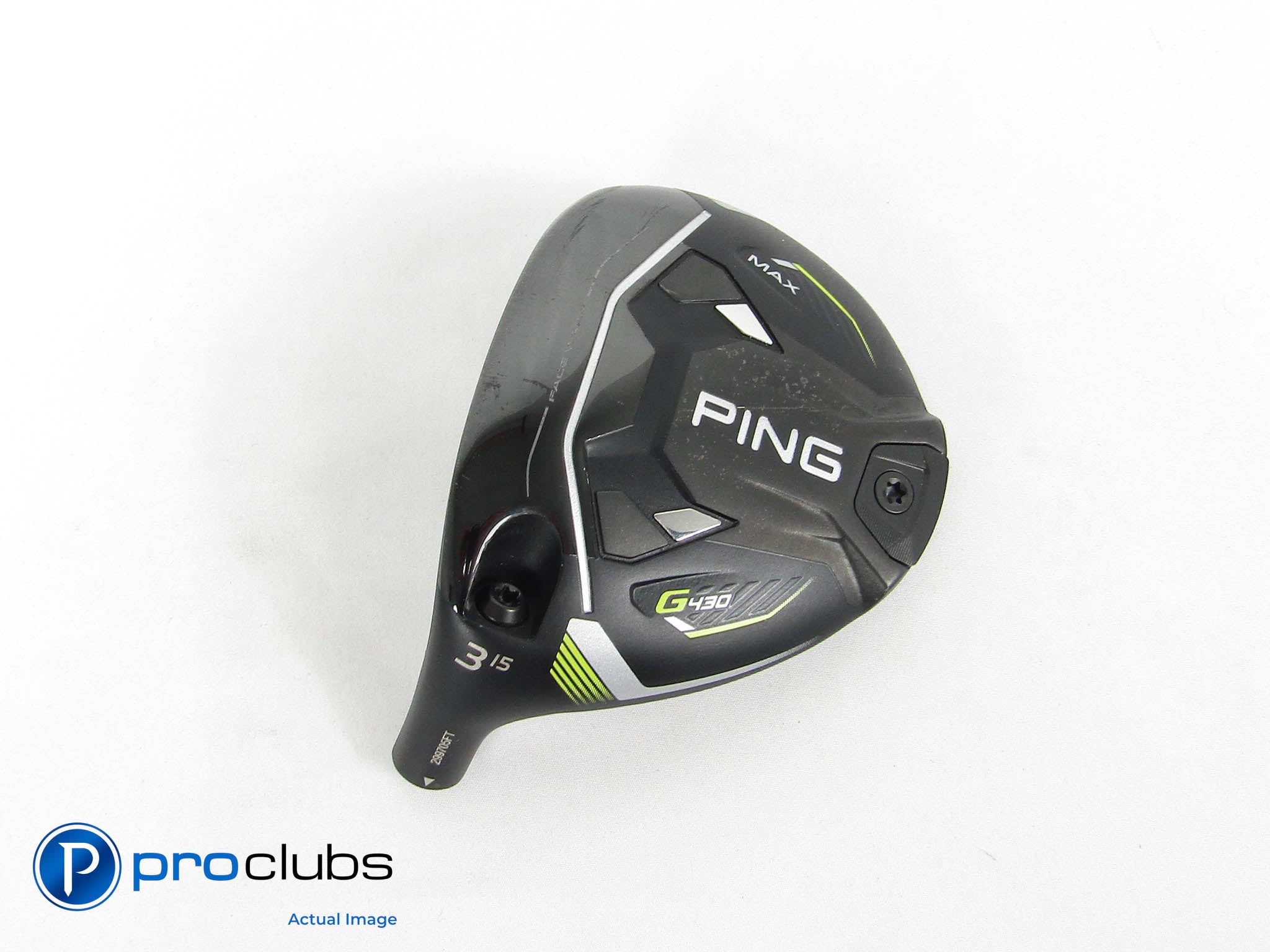 Nice! Left-Handed Ping G430 MAX 15* 3 Wood - Head Only - 430848
