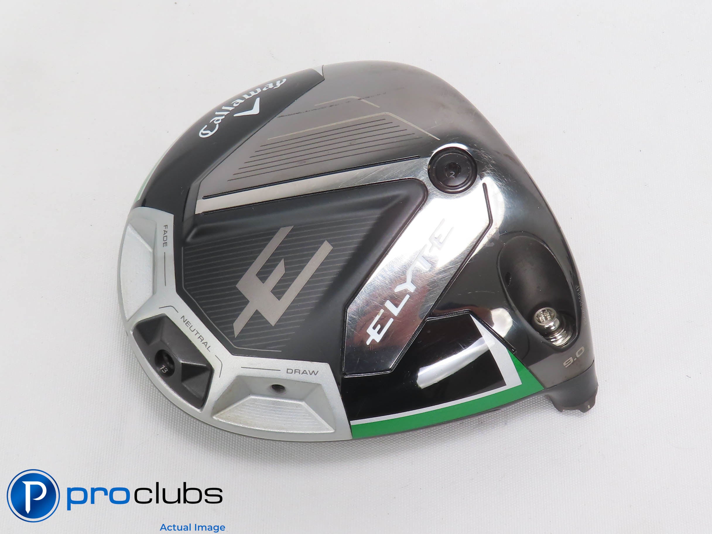 Nice! Callaway ELYTE 9* Driver - Head Only - R/H - 474100