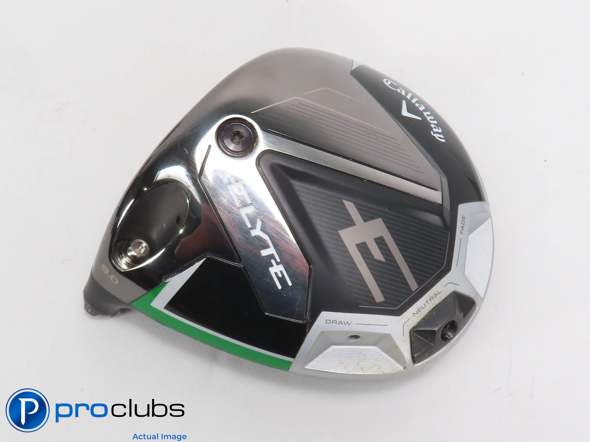 Left Handed Callaway ELYTE 9* Driver - Head Only - L/H - 474095