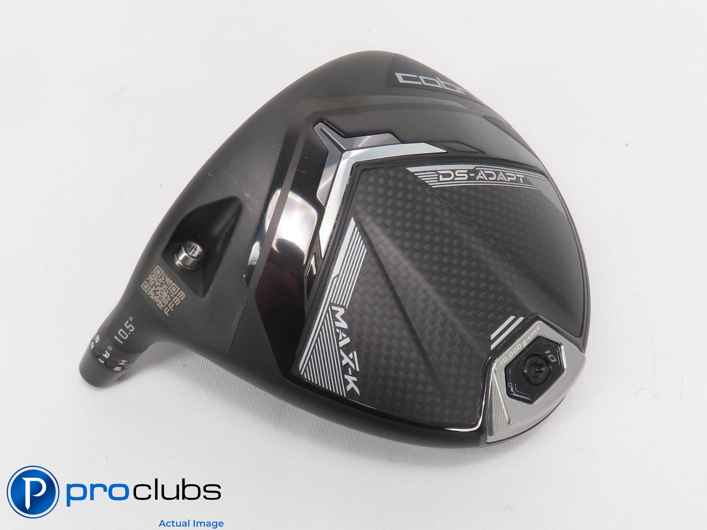 Left Handed Cobra DS-Adapt MAX-K 10.5* Driver - Head Only - w/Adapter - 473722
