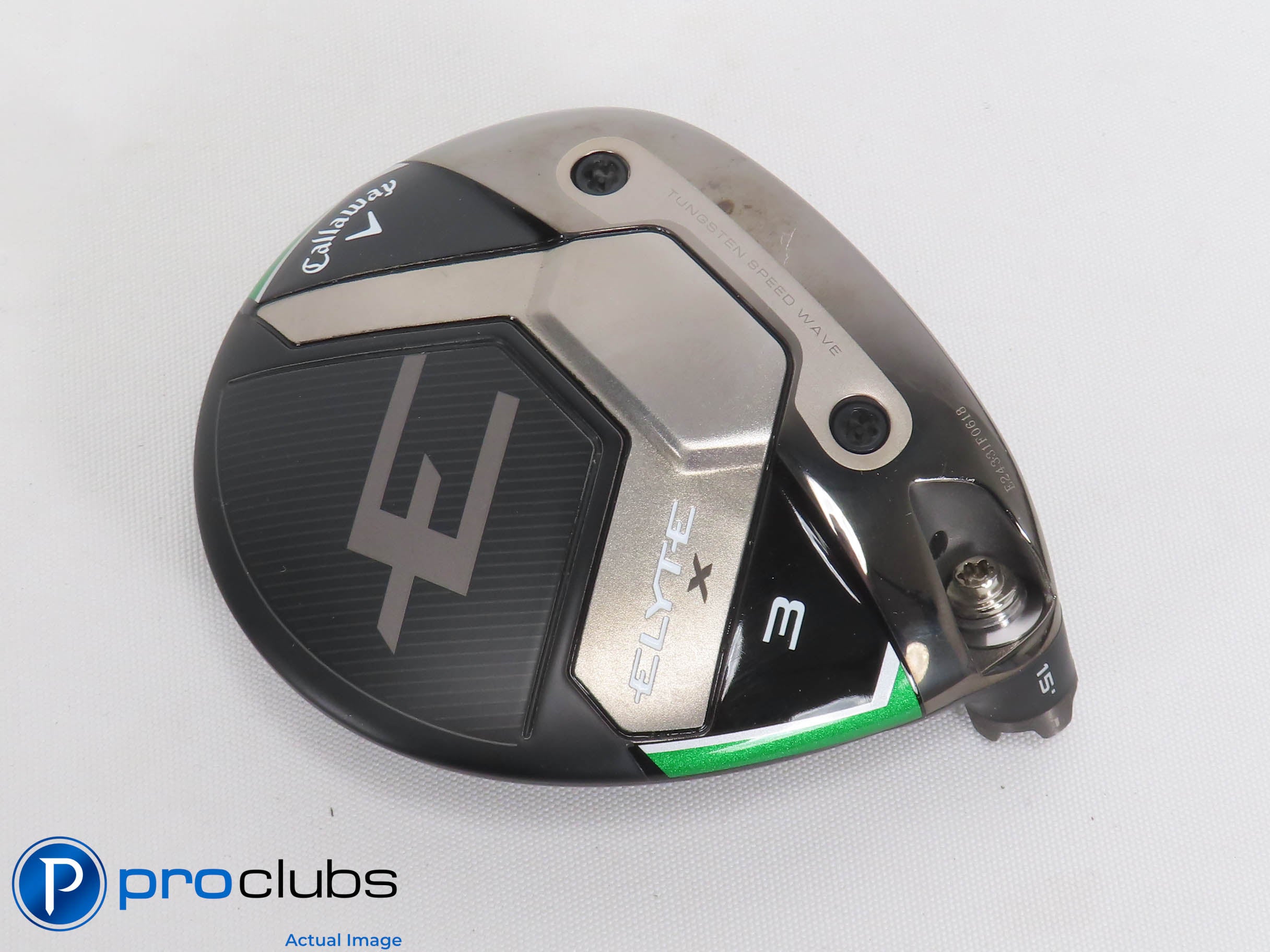 Nice! Callaway ELYTE X 15* 3 Wood - Head Only - 472637