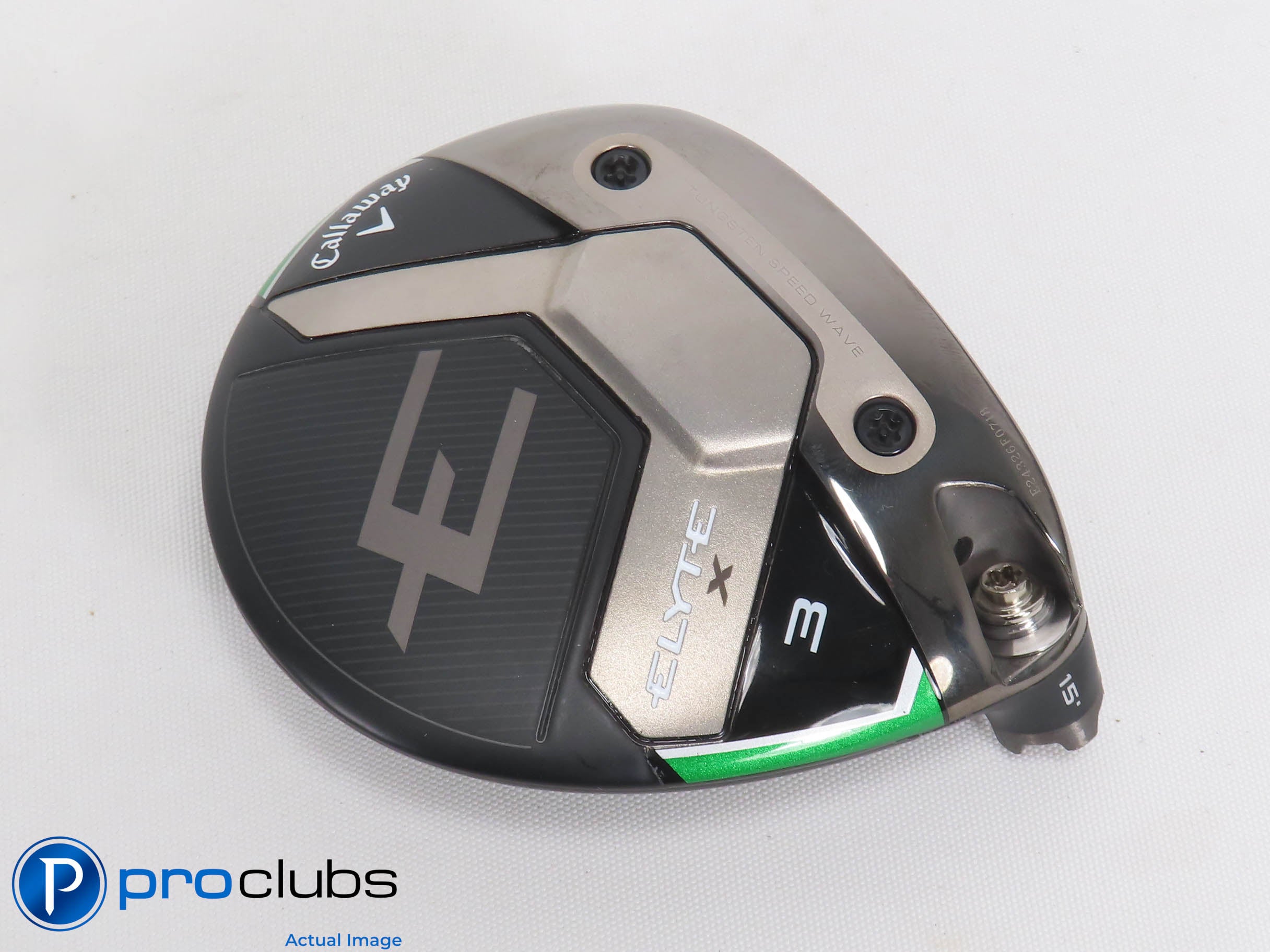 Nice! Callaway ELYTE X 15* 3 Wood - Head Only - 472630