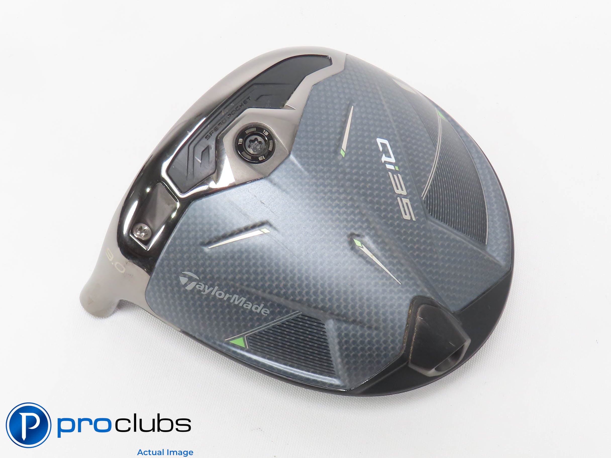 Nice! Left Handed TaylorMade Qi35 9* Driver - Head Only - L/H - 472518