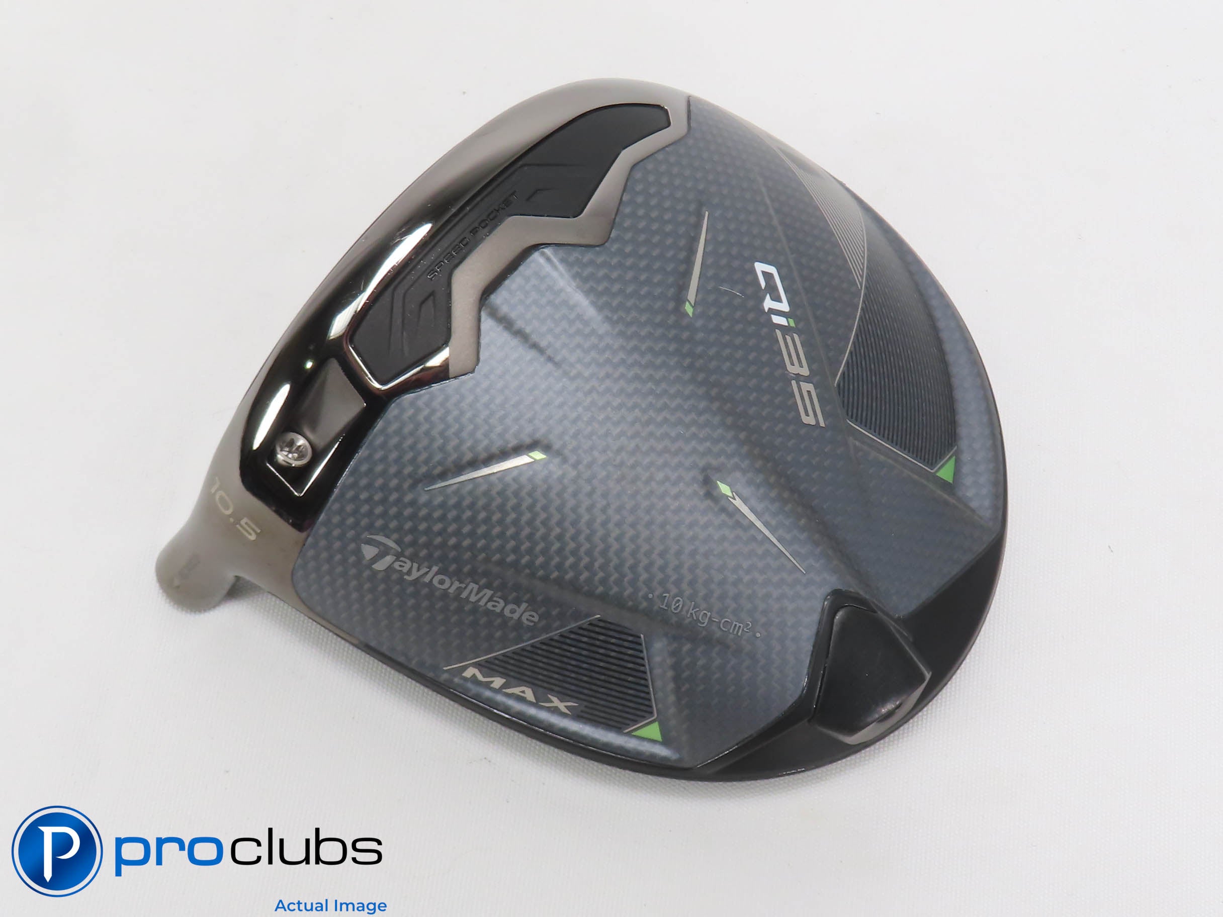 Excellent! Left Handed TaylorMade Qi35 MAX 10.5* Driver - Head Only - L/H 472513