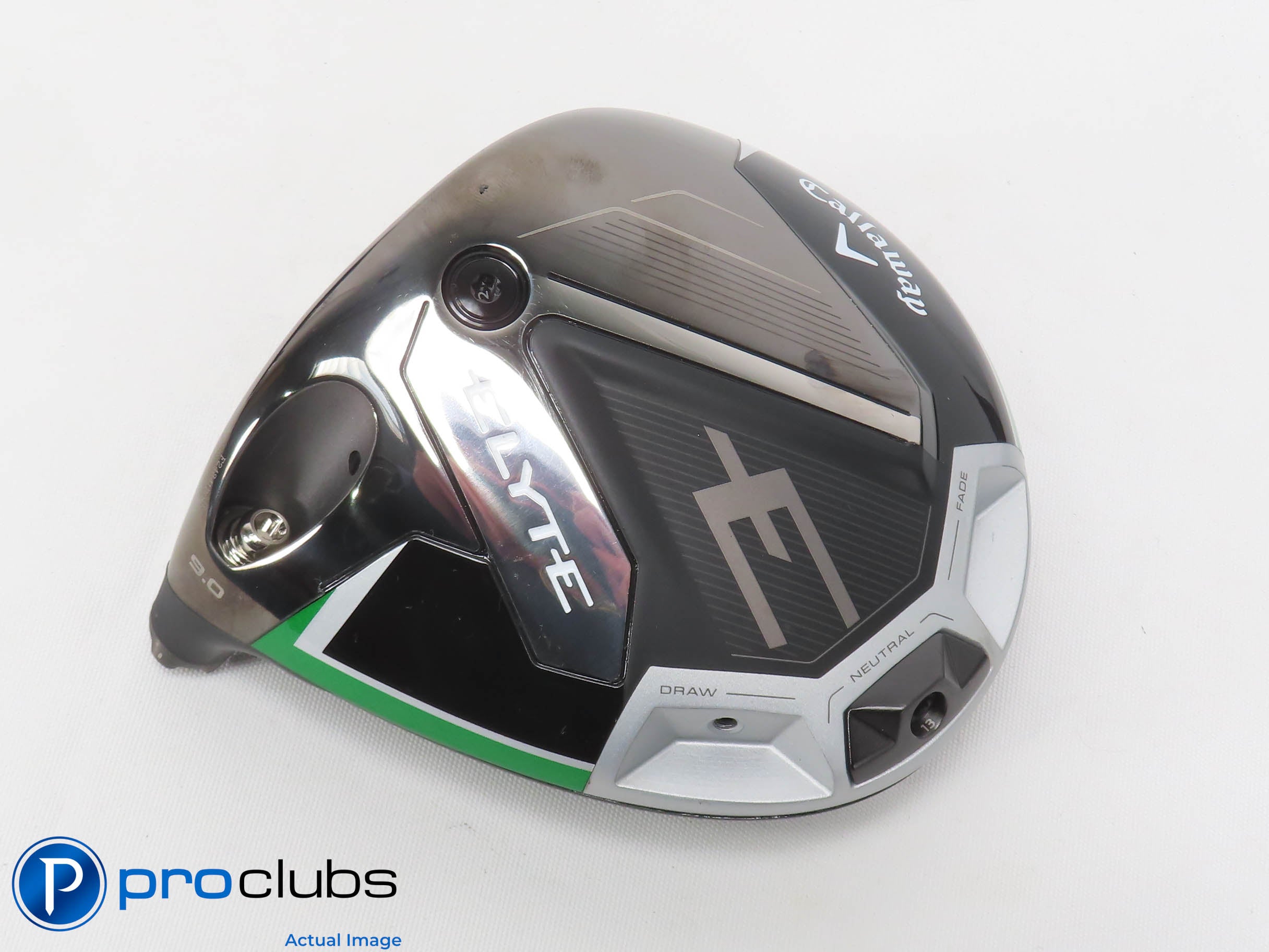Excellent! Left Handed Callaway ELYTE 9* Driver - Head Only - L/H - 472551