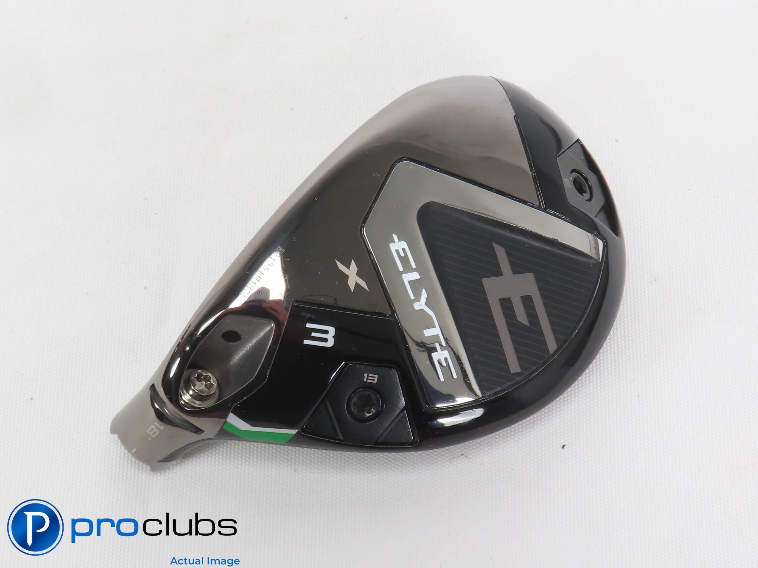 Excellent! Left Handed Callaway ELYTE X 18* 3 Hybrid - Head Only - L/H - 472700