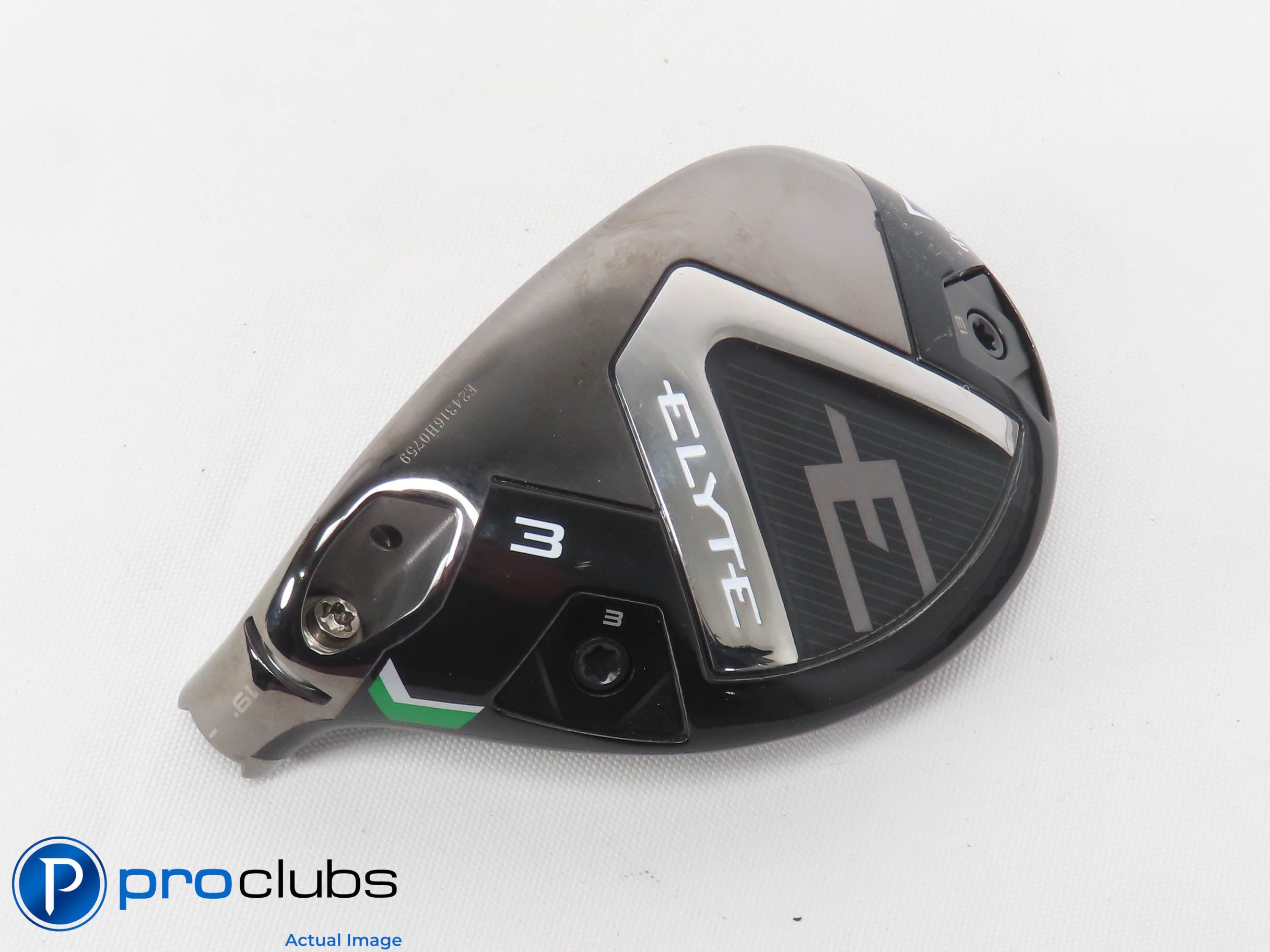 Excellent! Left Handed Callaway ELYTE 19* 3 Hybrid - Head Only - L/H - 472695