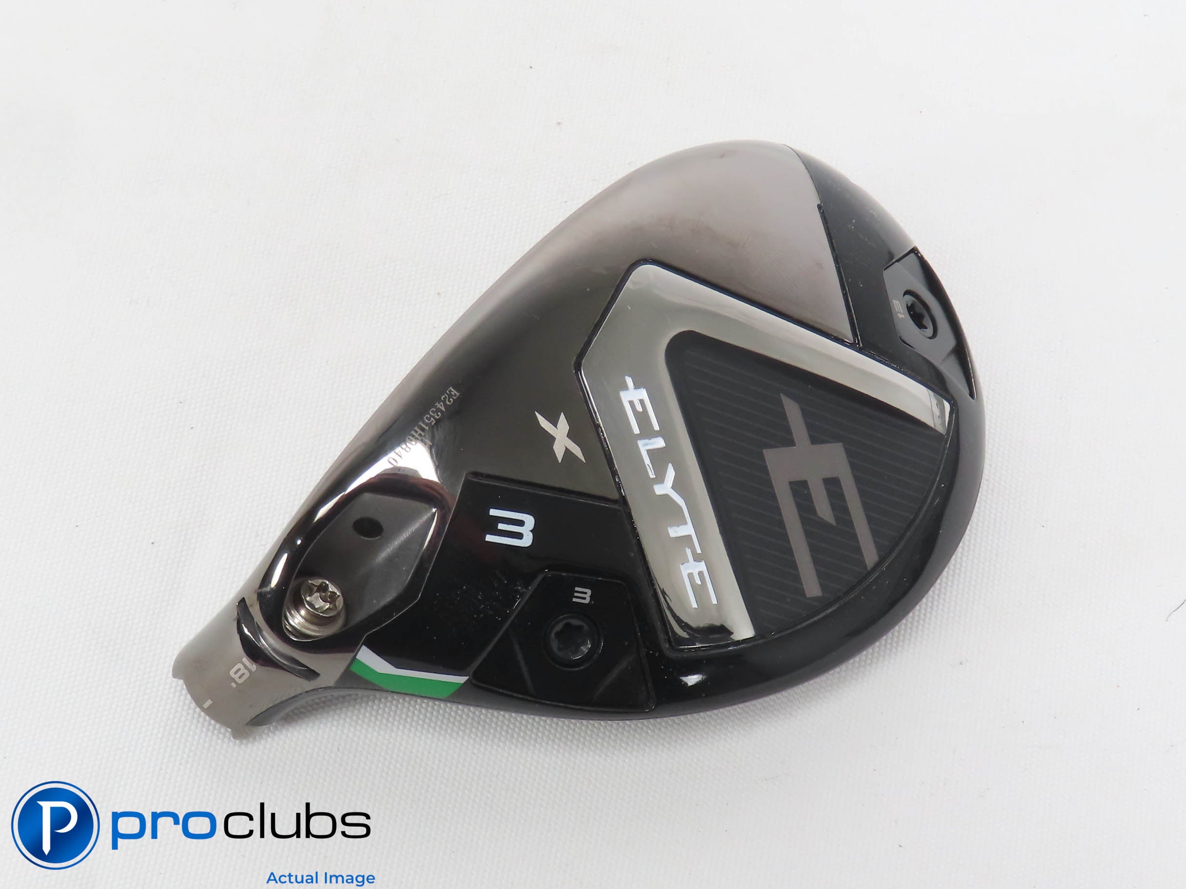 Excellent! Left Handed Callaway ELYTE X 18* 3 Hybrid - Head Only - L/H - 472694
