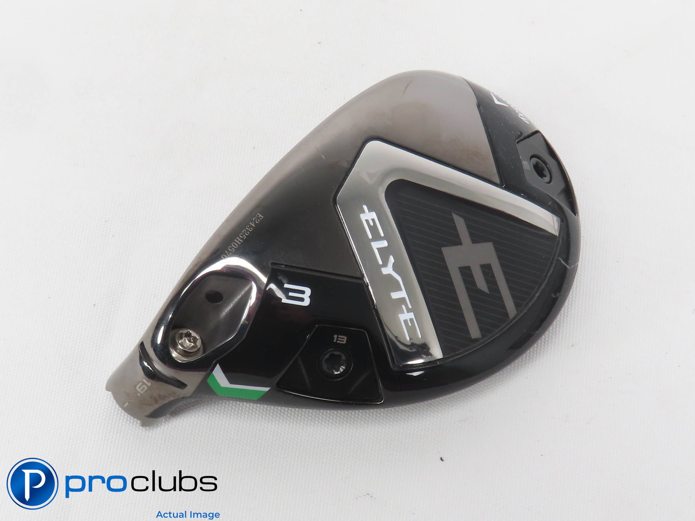Excellent! Left Handed Callaway ELYTE 19* 3 Hybrid - Head Only - L/H - 472699