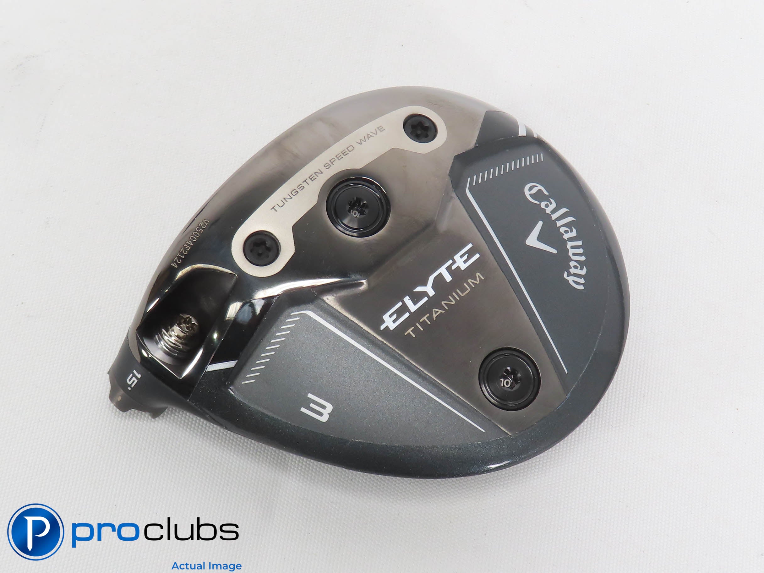 Nice! Left Handed Callaway ELYTE Titanium 15* 3 Wood - Head Only - L/H - 472749