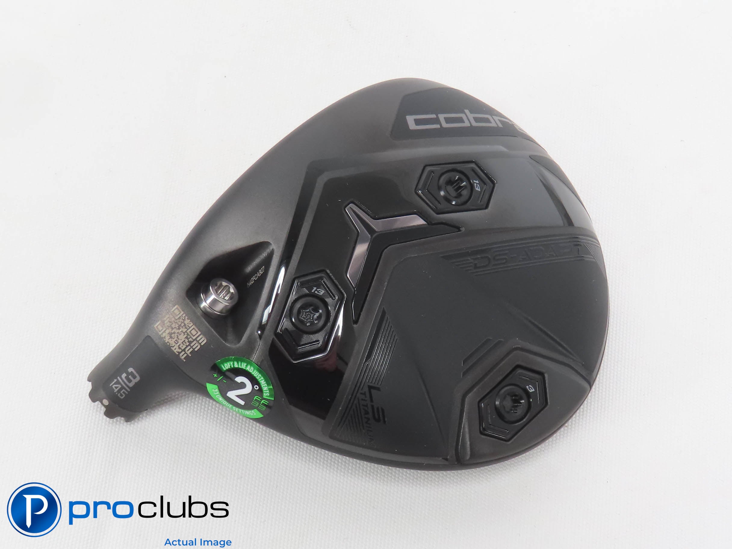 Excellent! Left Handed Cobra DS-Adapt LS 14.5* 3 Wood - Head Only - L/H - 473669