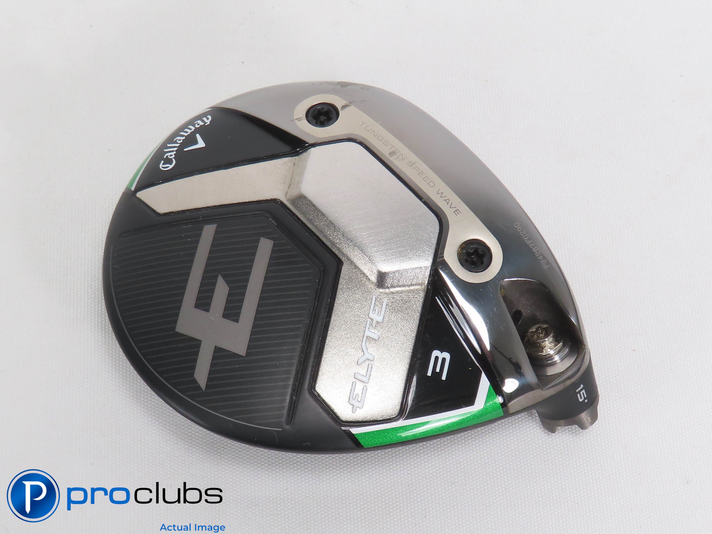 Nice! Callaway ELYTE 15* 3 Wood - Head Only - R/H - 473948