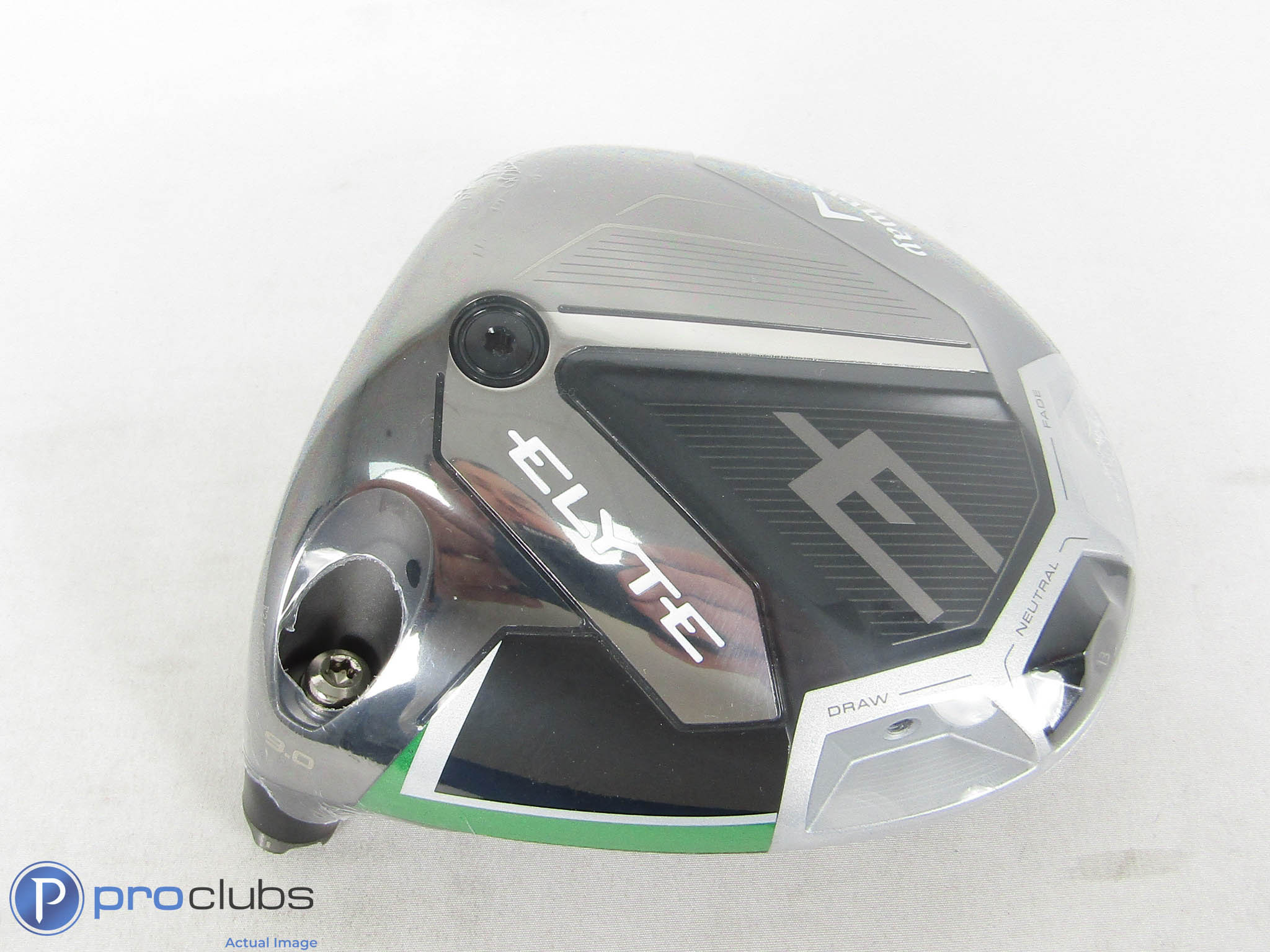 NEW Left Handed! Callaway ELYTE 9* Driver -Head Only - 473778