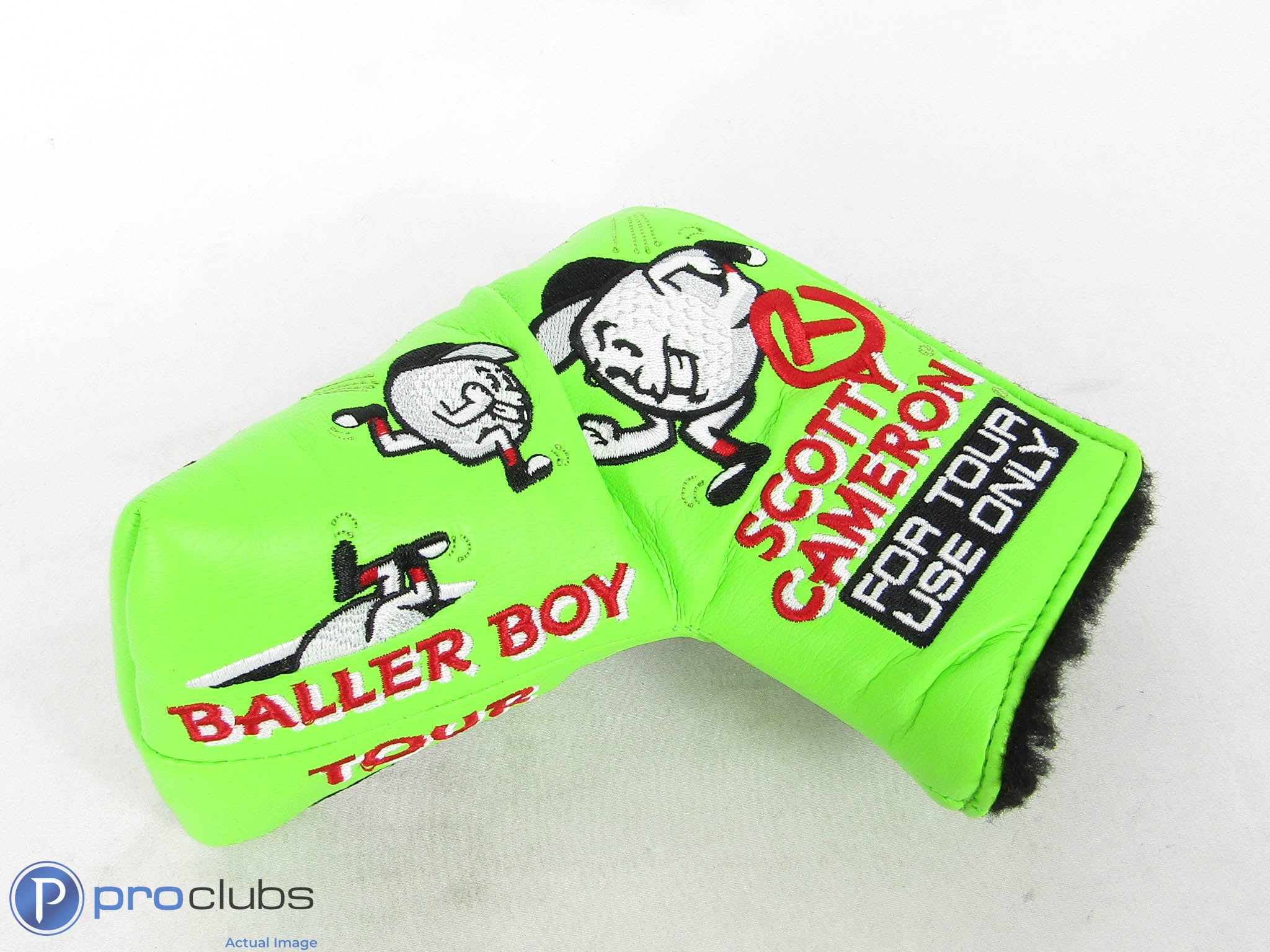 Circle T! Scotty Cameron Lime Baller Boy Mid-Mallet Putter Headcover - 474460