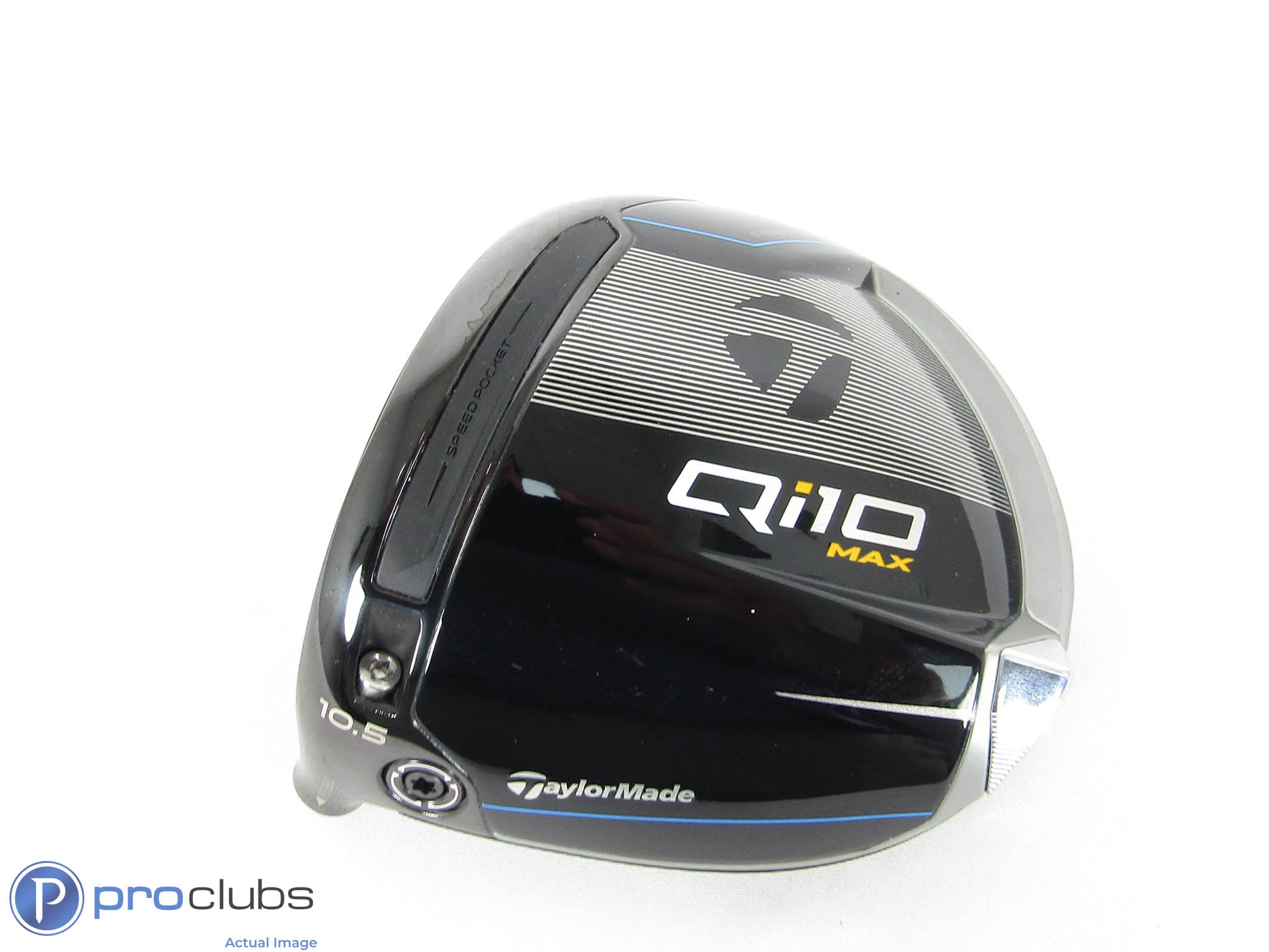Left Handed! TaylorMade Qi10 MAX 10.5* Driver - Head Only - 432129