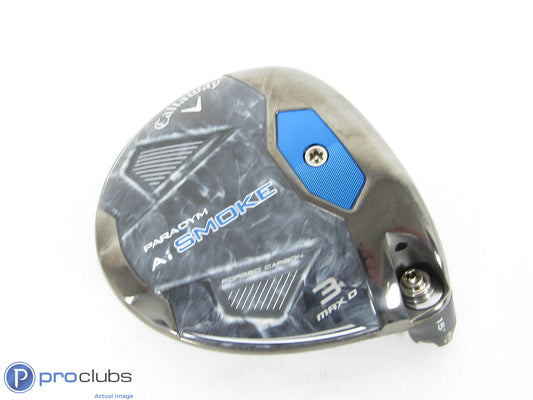 Excellent! Callaway Ai Smoke MAX D 15* 3 Wood - Head Only - 432162