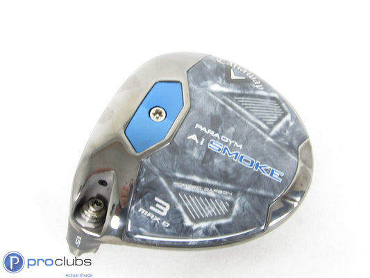 Left Handed! Callaway Ai Smoke MAX D 15* 3 Wood - Head Only - 432099