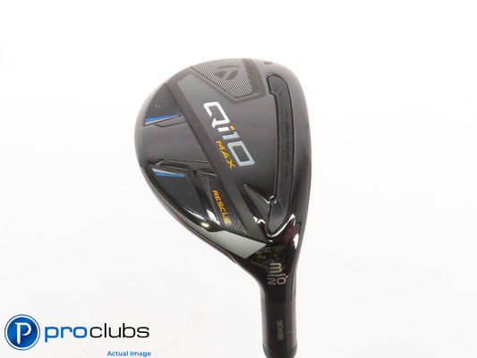 Nice! TaylorMade Qi10 MAX Rescue 20* 3 Hybrid - Fuji Pro 2.0 7-R Regular 430315