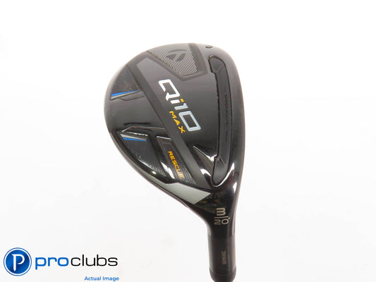 Nice! TaylorMade Qi10 MAX Rescue 20* 3 Hybrid - Fuji Pro 2.0 6-R2 Senior 430310