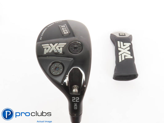 PXG 0317X Gen4 22* 4 Hybrid w/ HC - EF Riptide 80g Regular Flex - 427892