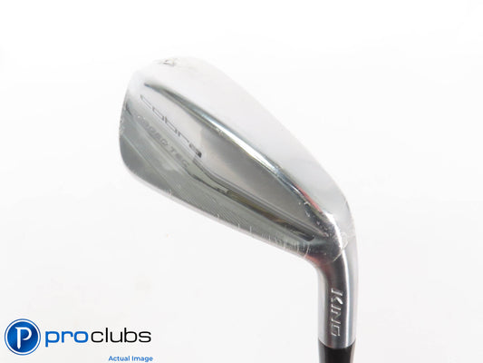 New! Cobra King Forged Tec4 4 Iron - KBS $-Taper Lite 100 Stiff Steel - 431582