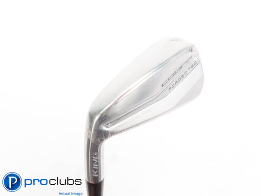 New! Left Handed Cobra '23 King Forged Tec4 4 Iron - Senior Graphite - 431589