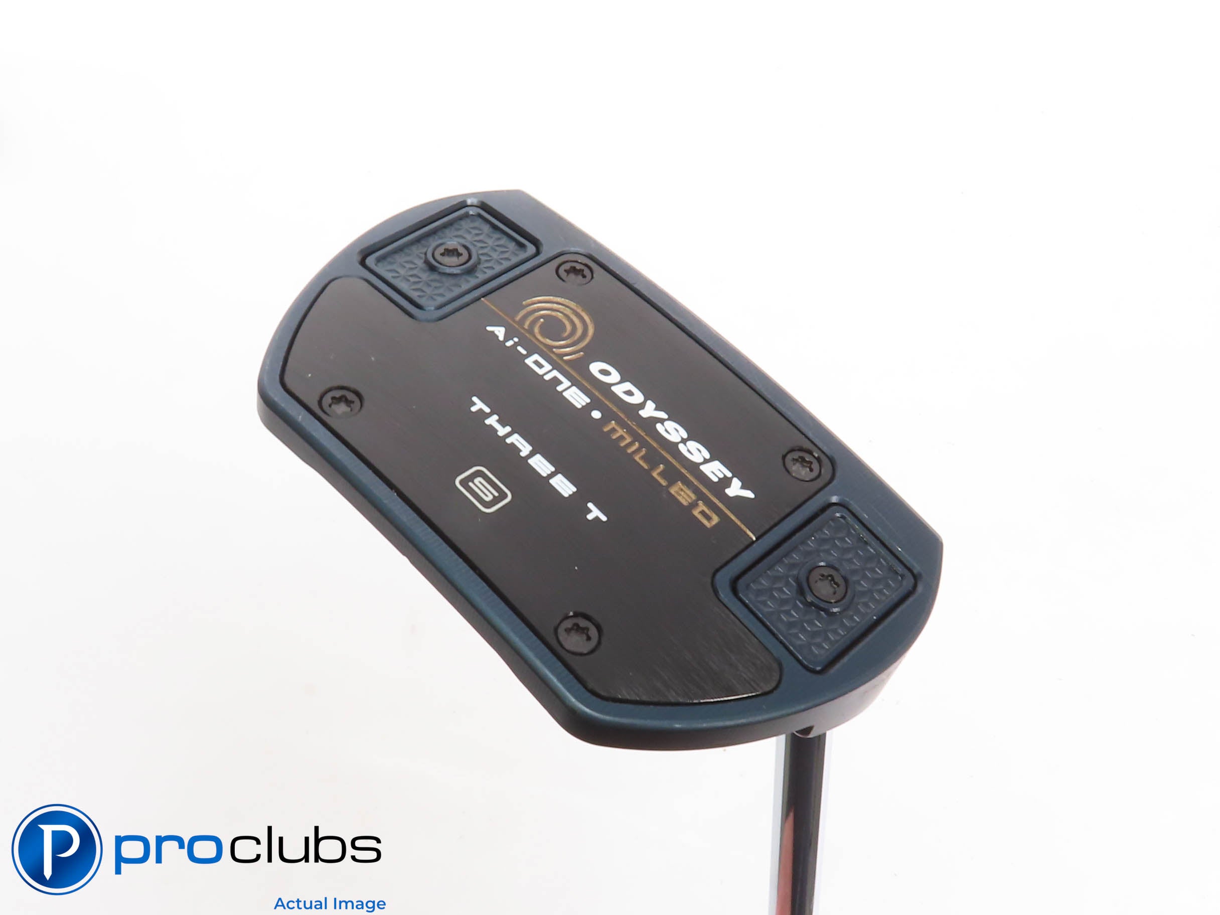 Odyssey Ai-One Milled Three T S 35" Putter - Super Stroke Flatso 1.0 - 430731