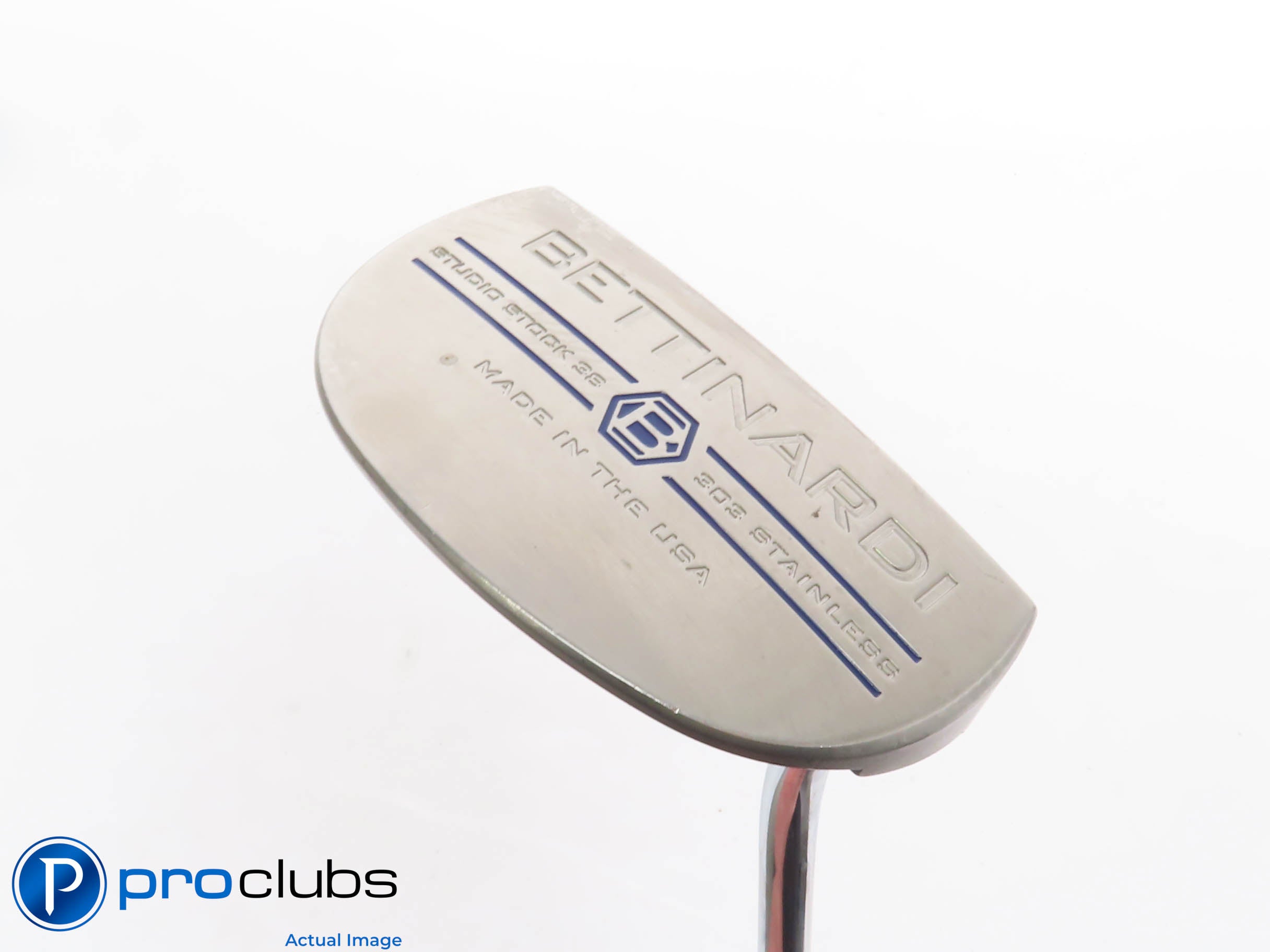 Bettinardi Studio Stock 38 35" Putter - Bettinardi Lamkin Deep Etched - 429930