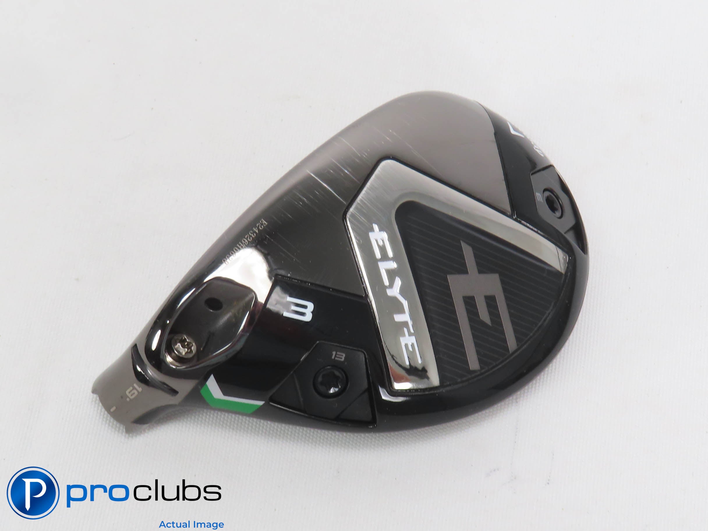 Excellent! Left Handed Callaway ELYTE 19* 3 Hybrid - Head Only - 473917