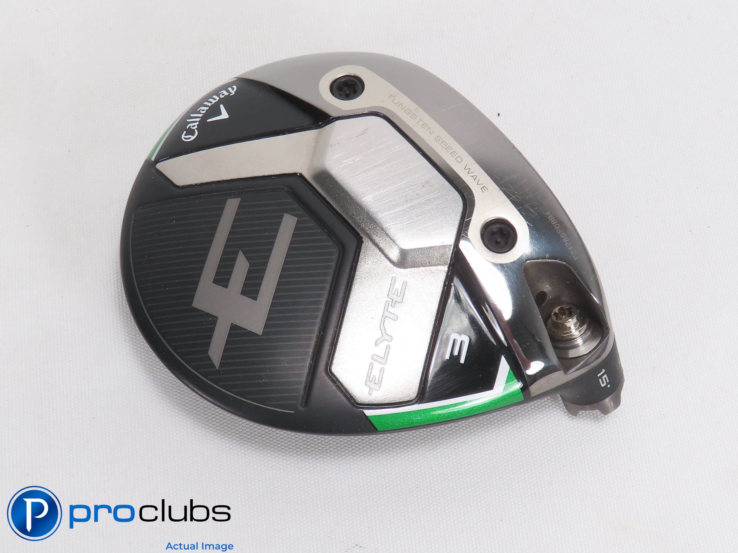 Callaway ELYTE X 15* 3 Wood - Head Only - R/H - 473955