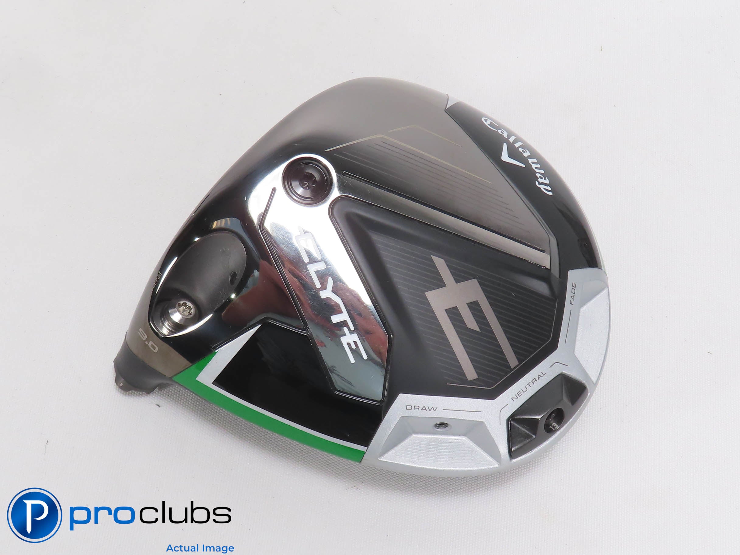 Excellent! Left Handed Callaway ELYTE 9* Driver - Head Only - L/H - 474276