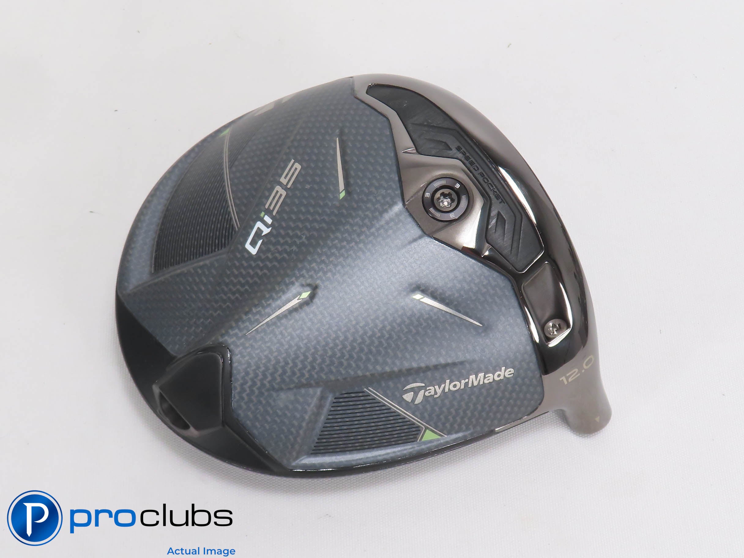 Mint! TaylorMade Qi35 12* Driver - Head Only - R/H - 472848