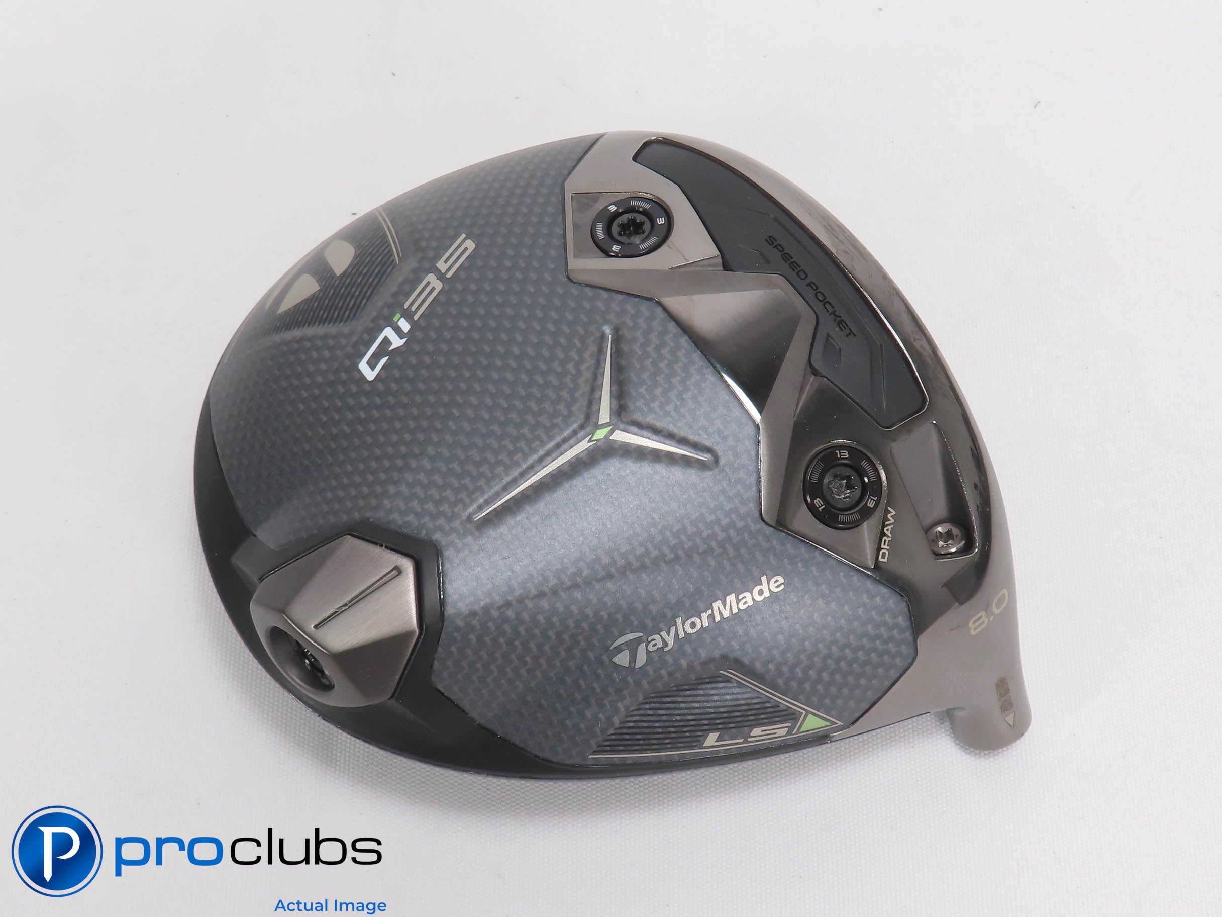 Excellent! TaylorMade Qi35 LS 8* Driver - Head Only - R/H - 472860