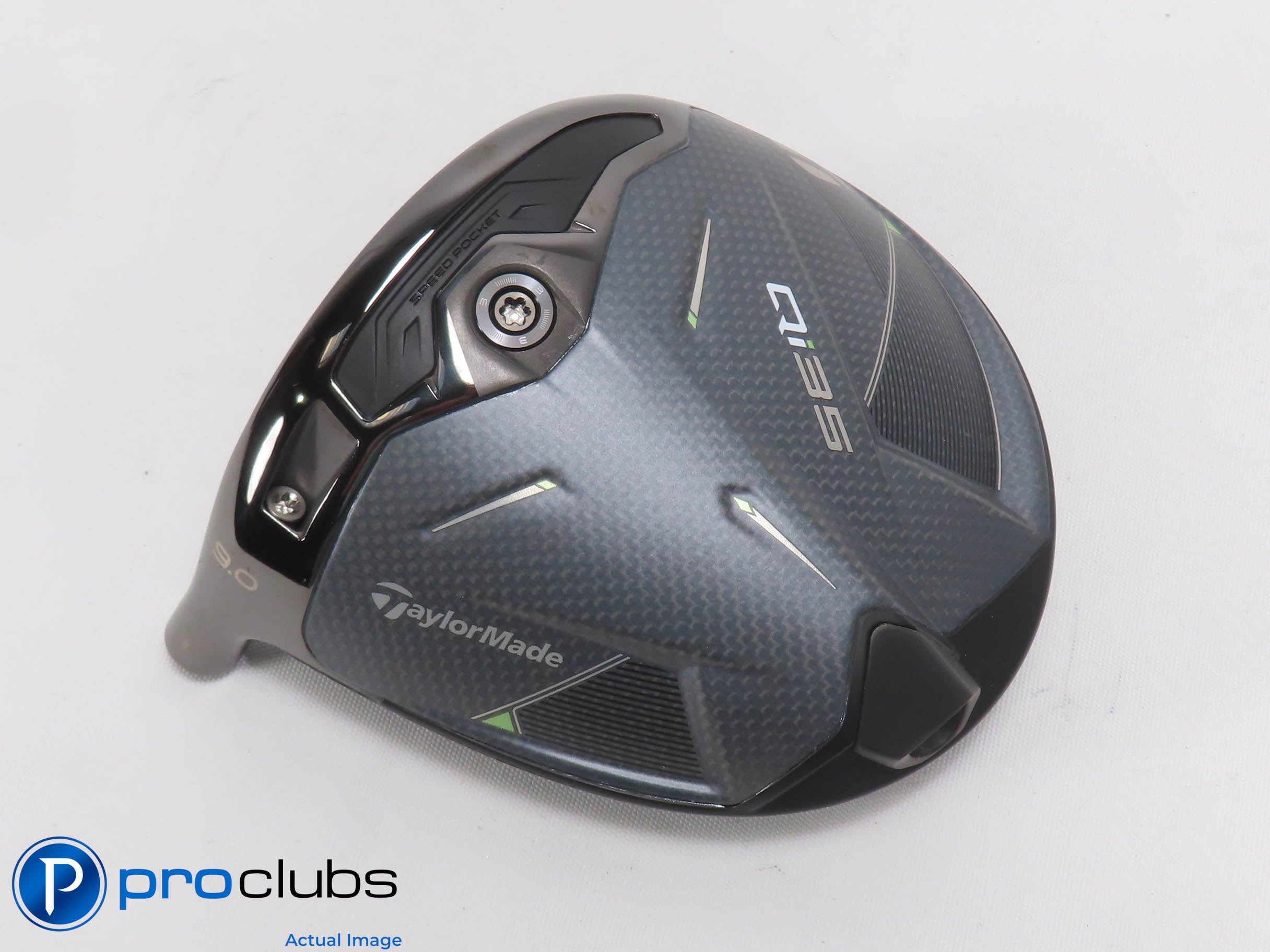 Mint! Left Handed TaylorMade Qi35 9* Driver - Head Only - L/H - 472843