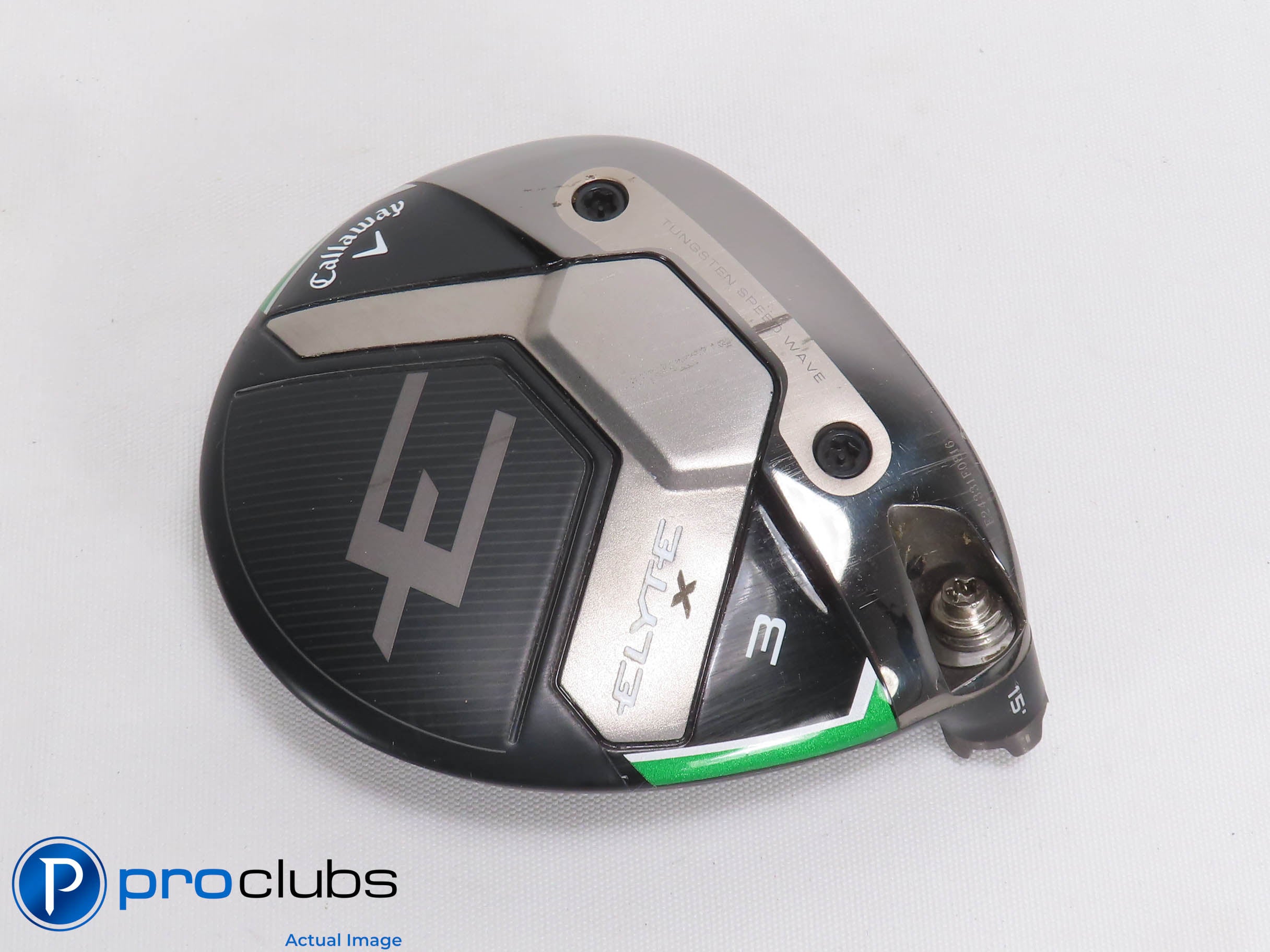Callaway ELYTE X 15* 3 Wood - Head Only - R/H - 473947