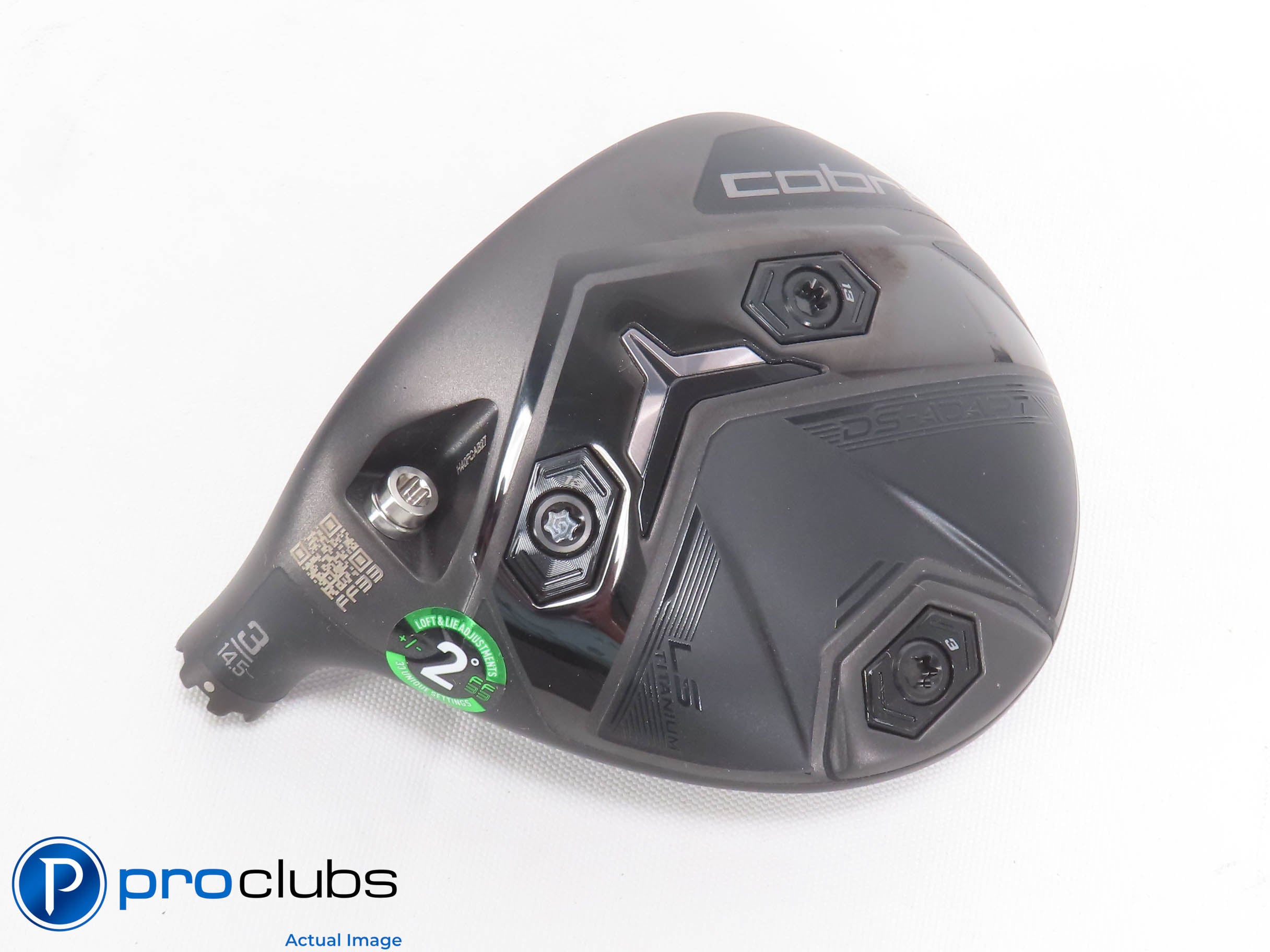 Excellent! Left Handed Cobra DS-Adapt LS 14.5* 3 Wood - Head Only - L/H - 473660