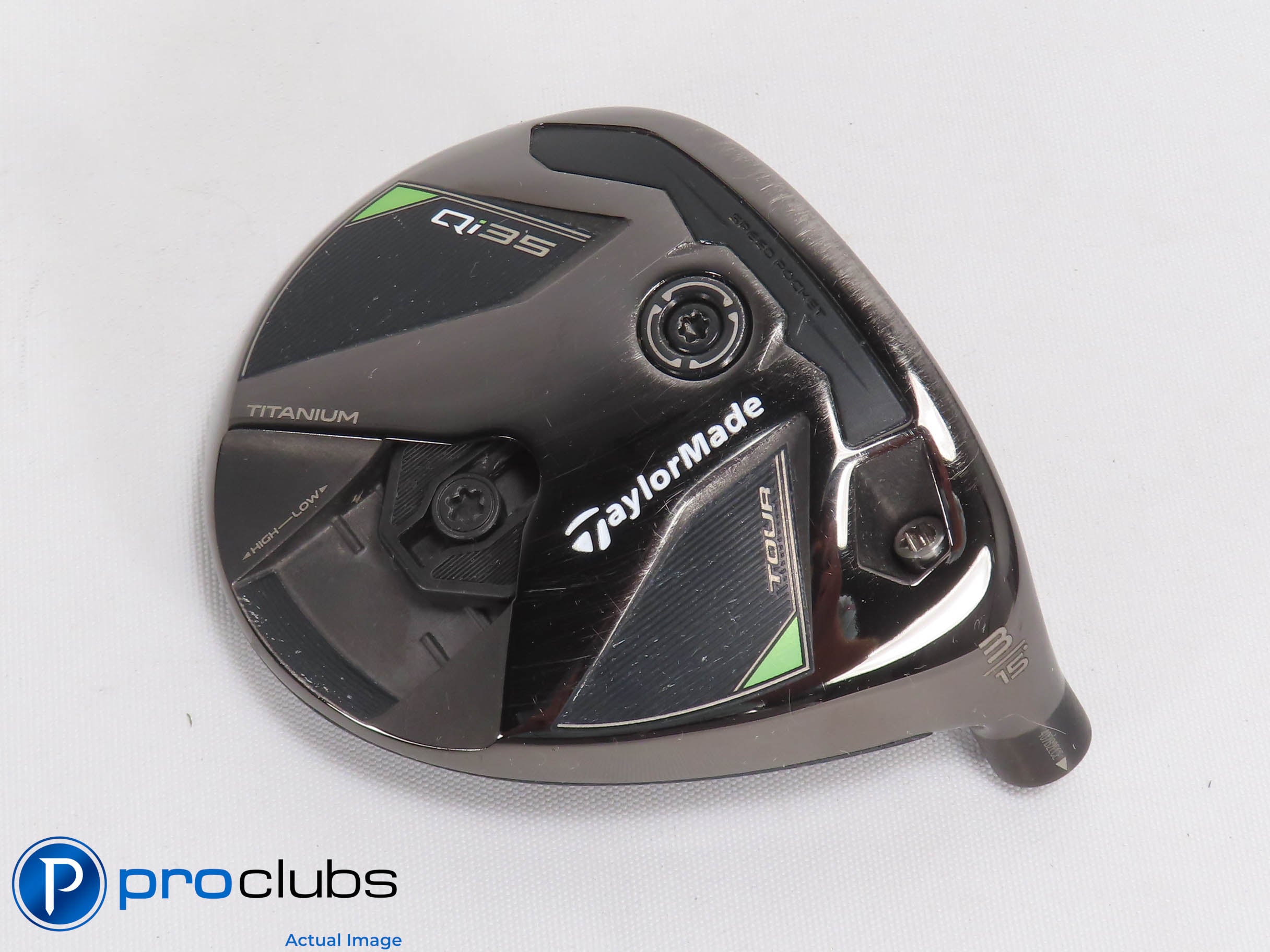 TaylorMade Qi35 Tour 15* 3 Wood - Head Only - R/H - 472758